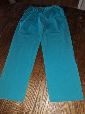 Medium 10/12 MHD Scrubs Elastic Waist Pull On Scrub Pants with Pockets Nursing